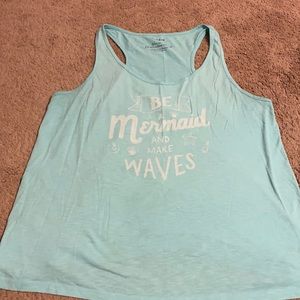 Torrid Mint Green Graphic Tank